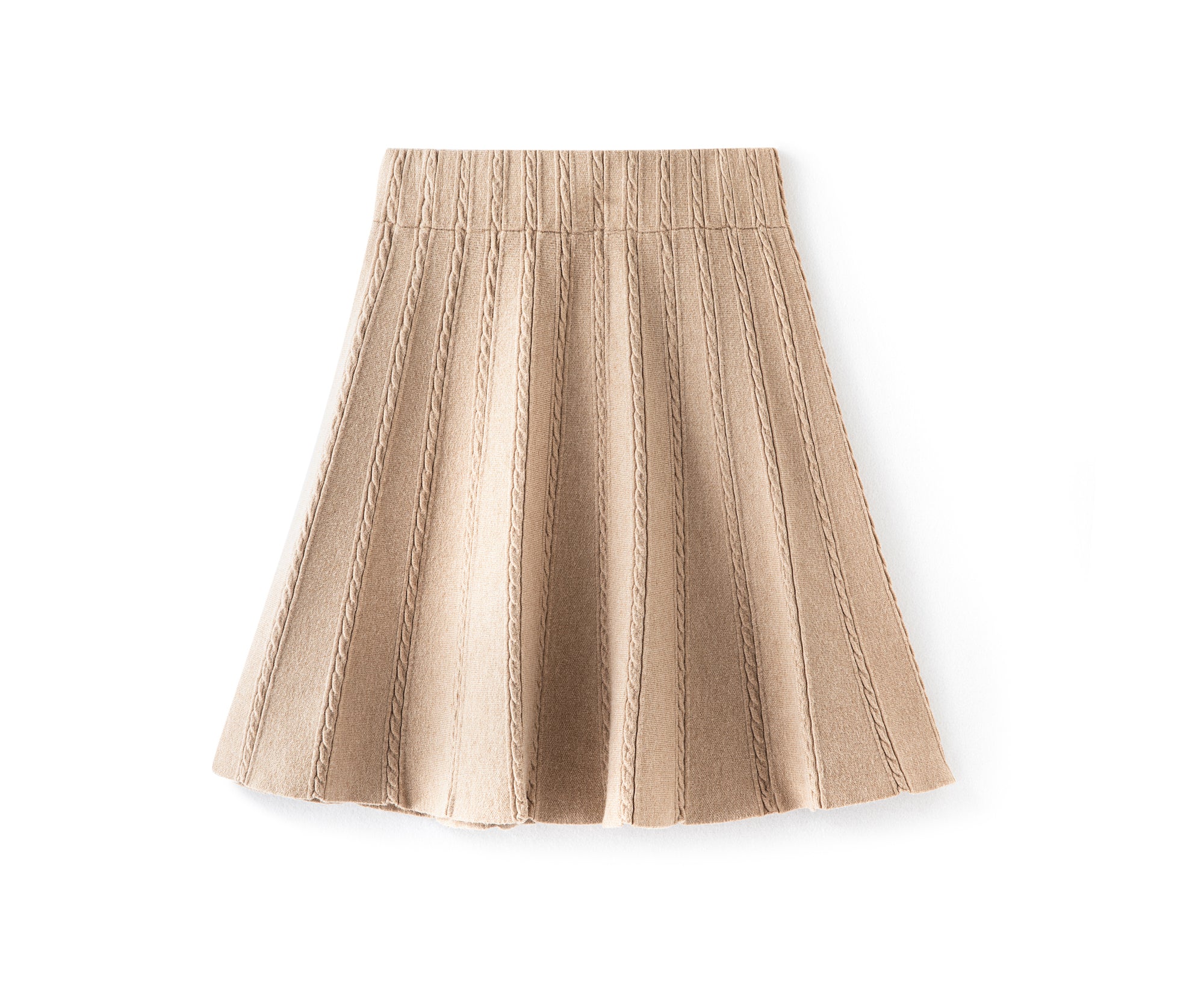 Cable Knit Skirt – EL SIENNA